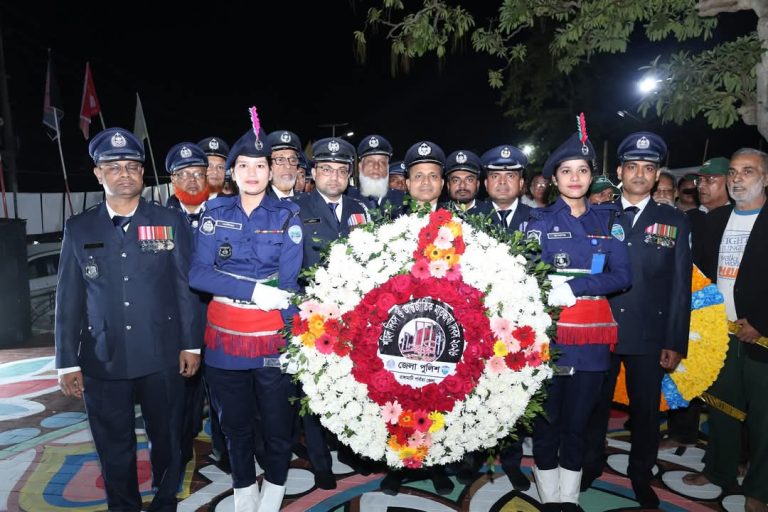 ভাষা শহিদদের ত্যাগ চিরস্মরণীয়, আমাদের পথপ্রদর্শক — পুলিশ সুপার, রাঙ্গামাটি