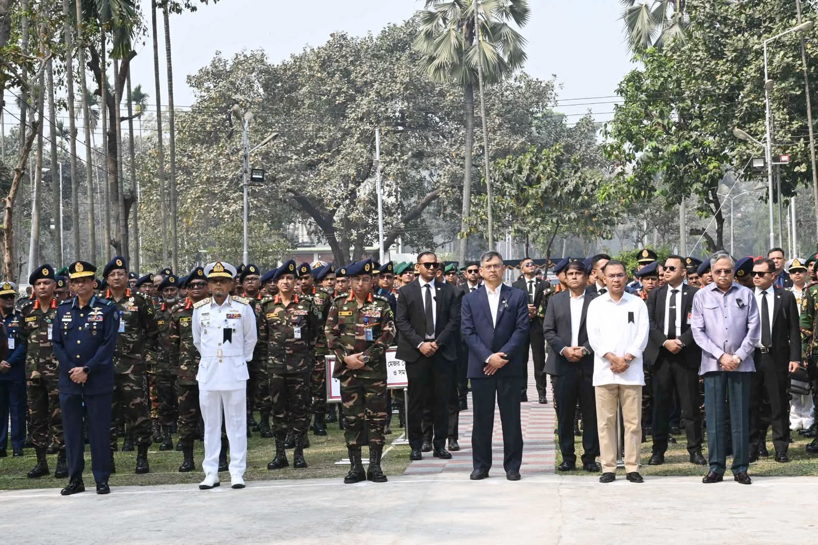 পিলখানা ট্র্যাজেডিতে শহীদ সেনা কর্মকর্তাদের প্রতি গভীর শ্রদ্ধা