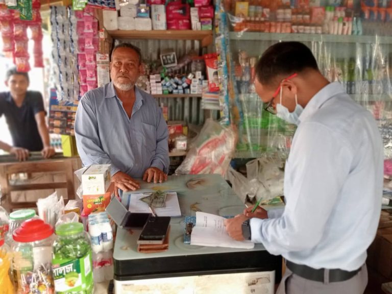রমজানে নিত্যপ্রয়োজনীয় পণ্যের দাম স্থিতিশীল রাখতে লংগদুতে বাজার মনিটরিং