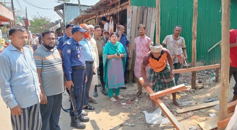 বাঘাইছড়িতে অবৈধ দখল উচ্ছেদ