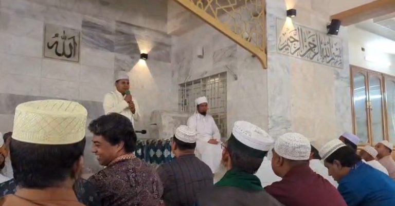 কাপ্তাই উপজেলা মডেল মসজিদে কেন্দ্রীয় ঈদের জামাত অনুষ্ঠিত