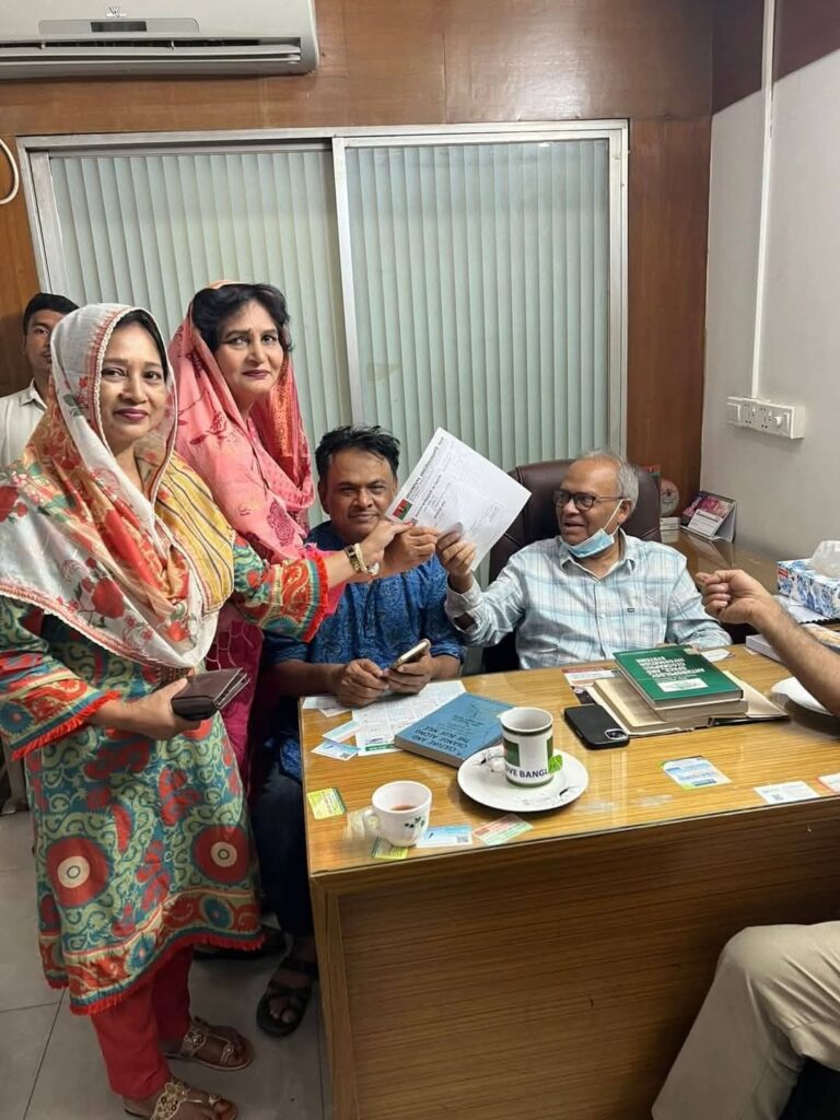 পাহাড়ের নারী-শিশুর অধিকার রক্ষায় সংসদে যেতে চান মিনারা বেগম